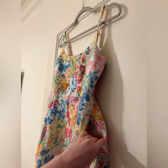 Old Navy Multicolor Floral Cami Dress Size Medium - Picture 7 of 9